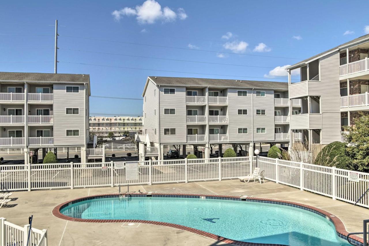 Ocean City Condo With Pool - Steps To Beach! المظهر الخارجي الصورة